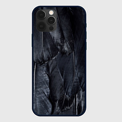 Чехол для iPhone 12 Pro ВОРОНА, цвет: 3D-черный