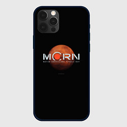 Чехол для iPhone 12 Pro Марс, цвет: 3D-черный