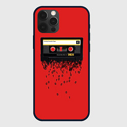 Чехол для iPhone 12 Pro The death of the cassette tape, цвет: 3D-черный