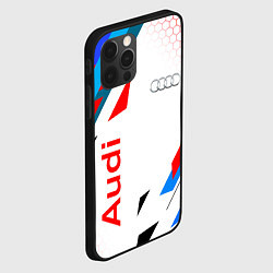 Чехол для iPhone 12 Pro AUDI АУДИ SPORT, цвет: 3D-черный — фото 2