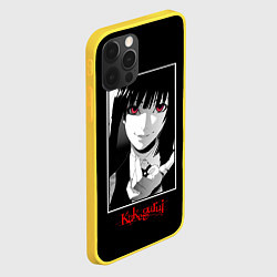 Чехол для iPhone 12 Pro Юмэко Джабами Kakegurui, цвет: 3D-желтый — фото 2