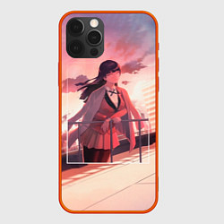 Чехол для iPhone 12 Pro Kakegurui Yumeko Jabami art, цвет: 3D-красный