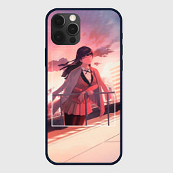 Чехол для iPhone 12 Pro Kakegurui Yumeko Jabami art, цвет: 3D-черный