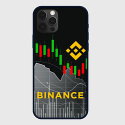 Чехол iPhone 12 Pro BINANCE БИНАНС ГРАФИК