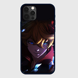 Чехол для iPhone 12 Pro ТАРТАЛЬЯ - GENSHIN IMPACT, цвет: 3D-черный