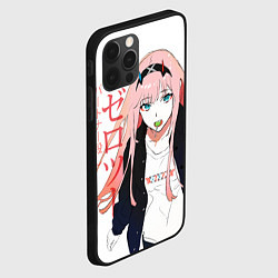 Чехол для iPhone 12 Pro Zero Two, Darling in the Franx, цвет: 3D-черный — фото 2