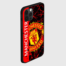 Чехол для iPhone 12 Pro МАНЧЕСТЕР MANCHESTER UNITED, цвет: 3D-черный — фото 2