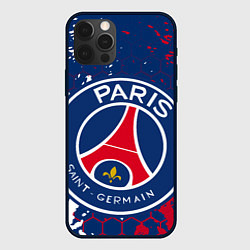 Чехол для iPhone 12 Pro ФК ПСЖ FC PSG PARIS SG, цвет: 3D-черный