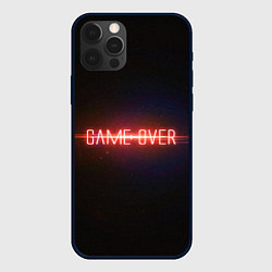 Чехол для iPhone 12 Pro Game Over, цвет: 3D-черный