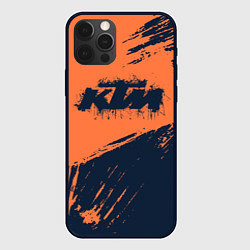 Чехол для iPhone 12 Pro KTM ГРАНЖ Z, цвет: 3D-черный