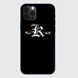 Чехол iPhone 12 Pro КИРА глаза DEATH NOTE