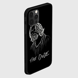 Чехол для iPhone 12 Pro THE DUDE Большой Лебовски, цвет: 3D-черный — фото 2