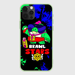 Чехол для iPhone 12 Pro Buzz, Базз Brawl Stars, цвет: 3D-салатовый