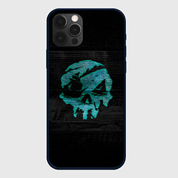 Чехол для iPhone 12 Pro Skull of pirate, цвет: 3D-черный