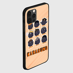 Чехол для iPhone 12 Pro Вороны школы Карасуно Haikyu!!, цвет: 3D-черный — фото 2