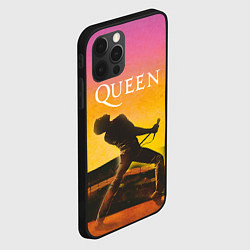 Чехол для iPhone 12 Pro Queen Freddie Mercury Z, цвет: 3D-черный — фото 2
