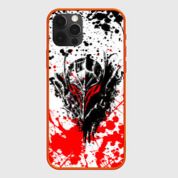 Чехол для iPhone 12 Pro Броня Берсерка, цвет: 3D-красный