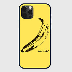 Чехол для iPhone 12 Pro Энди Уорхол - Банан, цвет: 3D-черный
