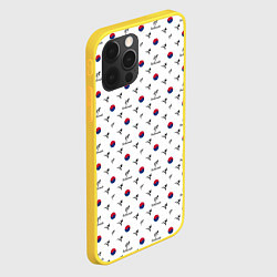 Чехол для iPhone 12 Pro Taekwondo, цвет: 3D-желтый — фото 2