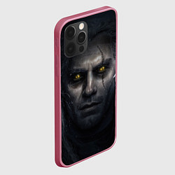 Чехол для iPhone 12 Pro THE WITCHER ГЕРАЛЬТ GERALT, цвет: 3D-малиновый — фото 2