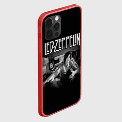 Чехол для iPhone 12 Pro Led Zeppelin, цвет: 3D-красный — фото 2