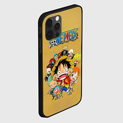 Чехол для iPhone 12 Pro Персонажи One Piece Большой куш, цвет: 3D-черный — фото 2