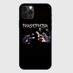 Чехол для iPhone 12 Pro Phasmophobia, цвет: 3D-черный