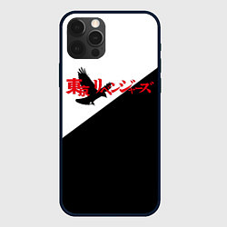 Чехол для iPhone 12 Pro Tokyo Revengers Токийские Мстители Logo Z, цвет: 3D-черный
