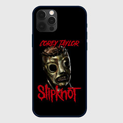 Чехол для iPhone 12 Pro COREY TAYLOR SLIPKNOT СЛИПКНОТ Z, цвет: 3D-черный