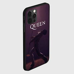 Чехол для iPhone 12 Pro Freddie Mercury Queen Z, цвет: 3D-черный — фото 2