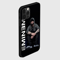 Чехол для iPhone 12 Pro EMINEM, цвет: 3D-черный — фото 2