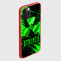 Чехол для iPhone 12 Pro S T A L K E R NEON СТАЛКЕР, цвет: 3D-красный — фото 2