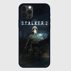 Чехол для iPhone 12 Pro СТАЛКЕР С Т А Л К Е Р 2 Z, цвет: 3D-черный