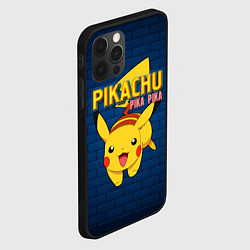 Чехол для iPhone 12 Pro ПИКА ПИКА PIKA PIKA, цвет: 3D-черный — фото 2