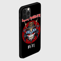 Чехол для iPhone 12 Pro Iron Maiden, Senjutsu, цвет: 3D-черный — фото 2