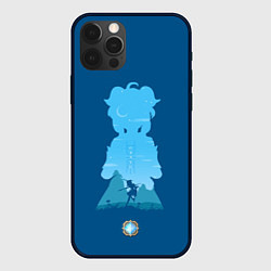 Чехол для iPhone 12 Pro ГАНЬ ЮЙ GANYU ГЕНШИН, цвет: 3D-черный