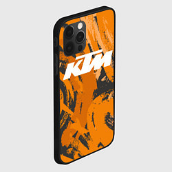 Чехол для iPhone 12 Pro KTM КТМ Z, цвет: 3D-черный — фото 2