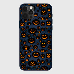 Чехол для iPhone 12 Pro HALLOWEEN, цвет: 3D-черный