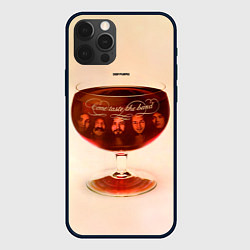 Чехол для iPhone 12 Pro Come Taste the Band - Deep Purple, цвет: 3D-черный