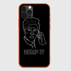 Чехол для iPhone 12 Pro Богданов Dump It, цвет: 3D-красный