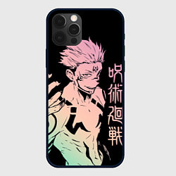 Чехол для iPhone 12 Pro Сукуна, Магическая битва, цвет: 3D-черный