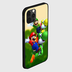 Чехол для iPhone 12 Pro 3DMario, цвет: 3D-черный — фото 2