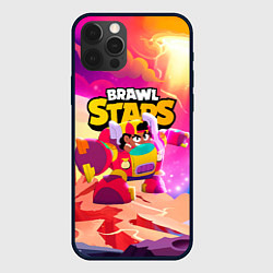 Чехол для iPhone 12 Pro Опасная Meg Brawl Stars, цвет: 3D-черный