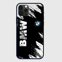 Чехол для iPhone 12 Pro BMW GRUNGE БМВ ГРАНЖ, цвет: 3D-черный