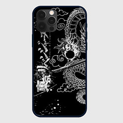 Чехол для iPhone 12 Pro ТОКИЙСКИЕ МСТИТЕЛИ TOKYO REVENGERS ДРАКОН, цвет: 3D-черный