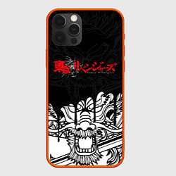 Чехол для iPhone 12 Pro TOKYO REVENGERS DRAKENАН, цвет: 3D-красный