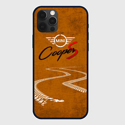 Чехол для iPhone 12 Pro Следы Mini, цвет: 3D-черный