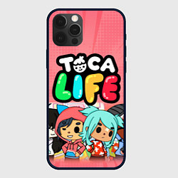 Чехол для iPhone 12 Pro Toca Life, цвет: 3D-черный