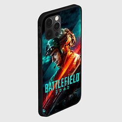 Чехол для iPhone 12 Pro Battlefield 2042 game art, цвет: 3D-черный — фото 2