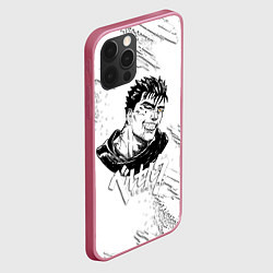 Чехол для iPhone 12 Pro БЕРСЕРК ИЛЛЮСТРАЦИЯ BERSERK, цвет: 3D-малиновый — фото 2